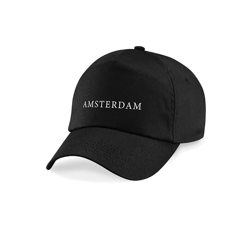Amsterdam Cap - Ams pet tekst wit 3 - Amsterdam Cap 3 (11067)