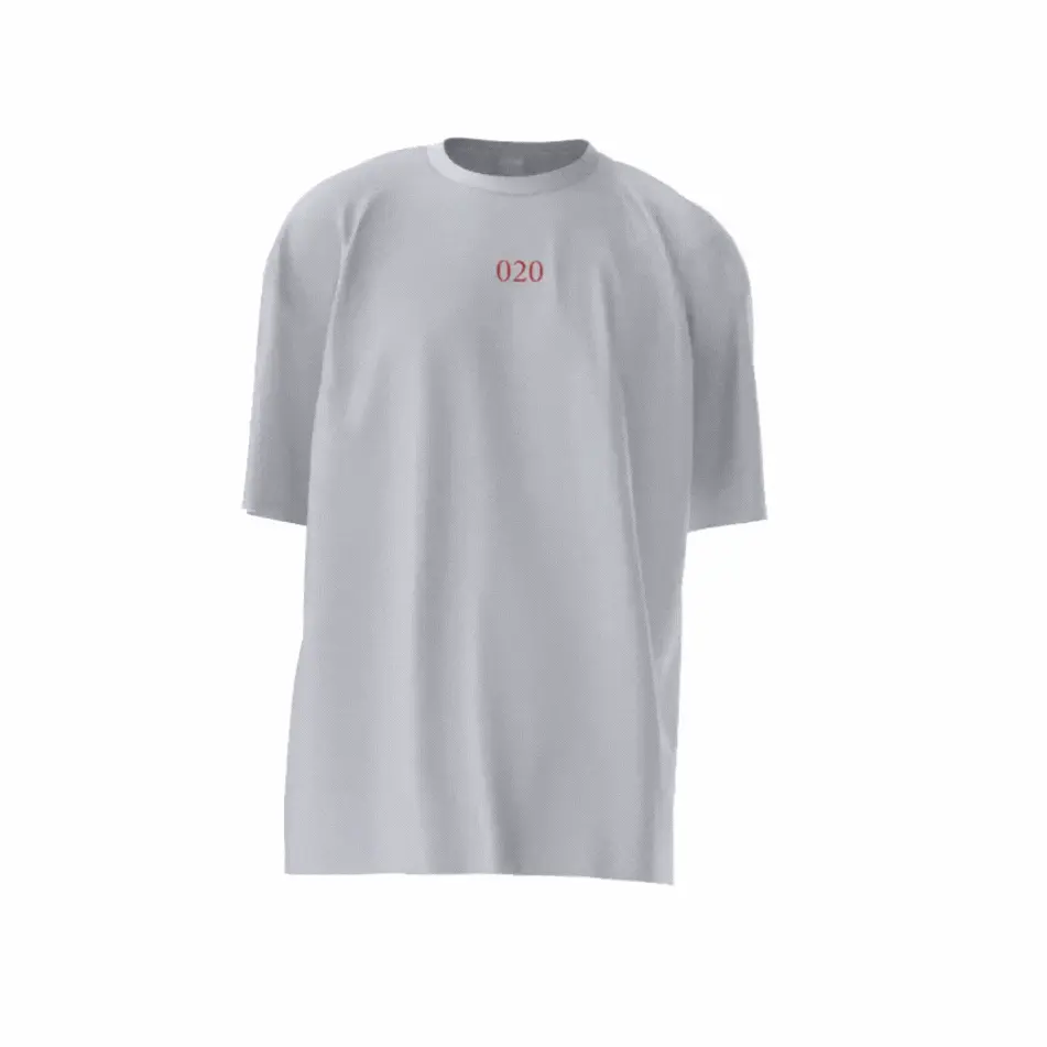 Skyline Amsterdam Shirt - Ams rood skyline 1 - EK8184