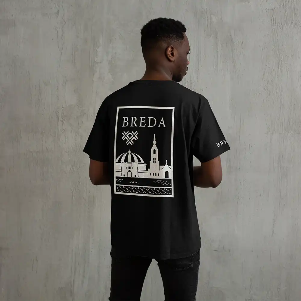 Breda Shirt - Breda shirt model vlak wit - EK8191
