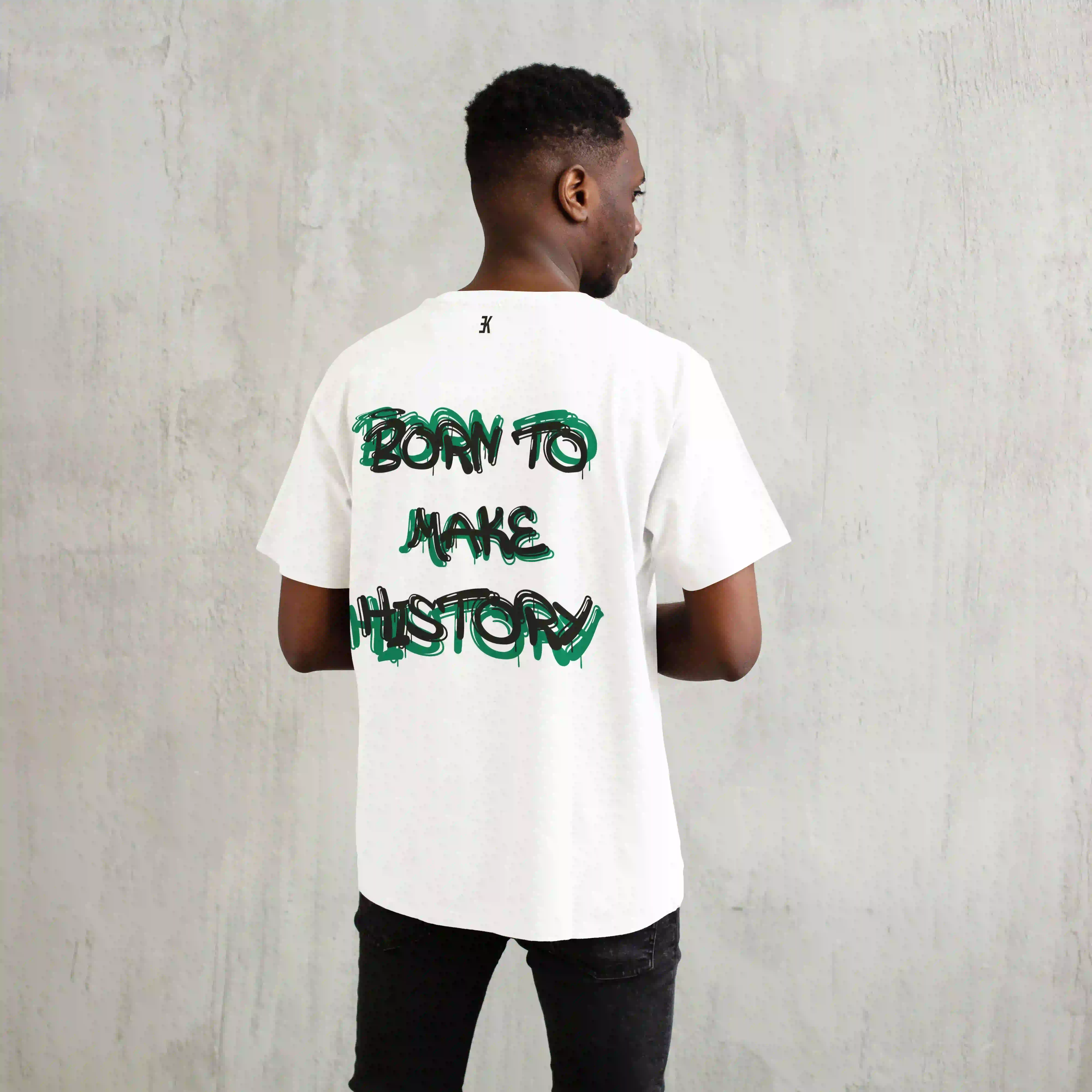 BORN TO MAKE HISTORY - T-Shirt - Btmh wit t shirt 3 - BORN TO MAKE HISTORY