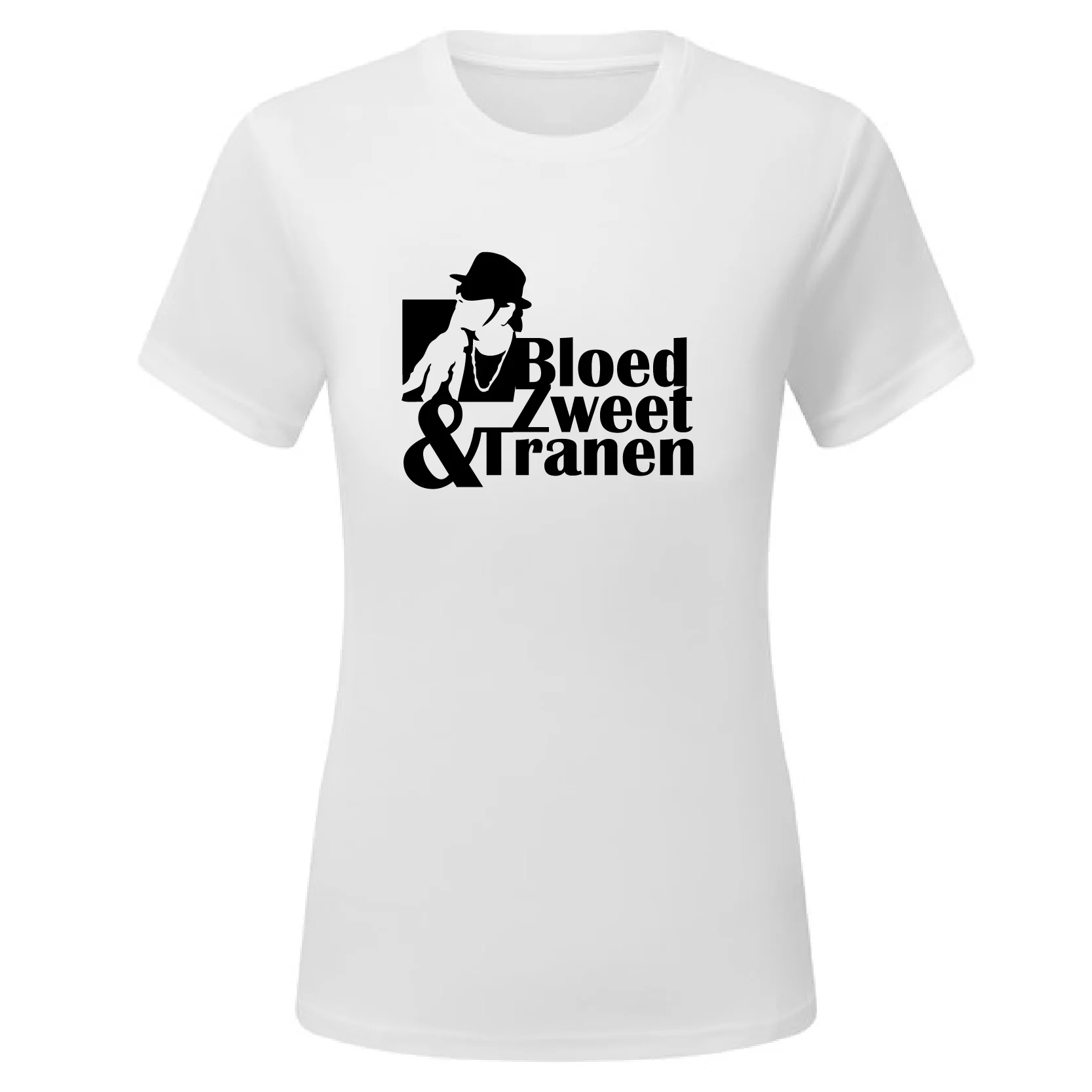 Bloed Zweet & Tranen - Dames Shirt - Ek hazes shirt wit bzt dames 5 - Bloed Zweet & Tranen - Dames Shirt (167)