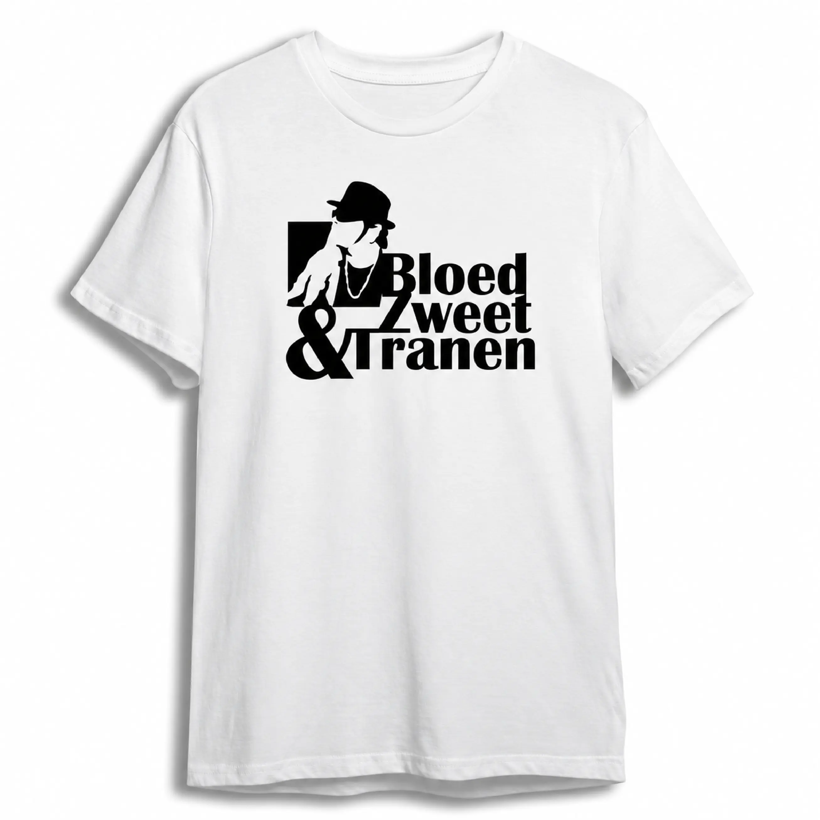 Bloed Zweet & Tranen - Shirt - Ek hazes shirt wit mic unisex evenementen concerten dames heren 9 - Bloed Zweet Tranen - Unisex (201)