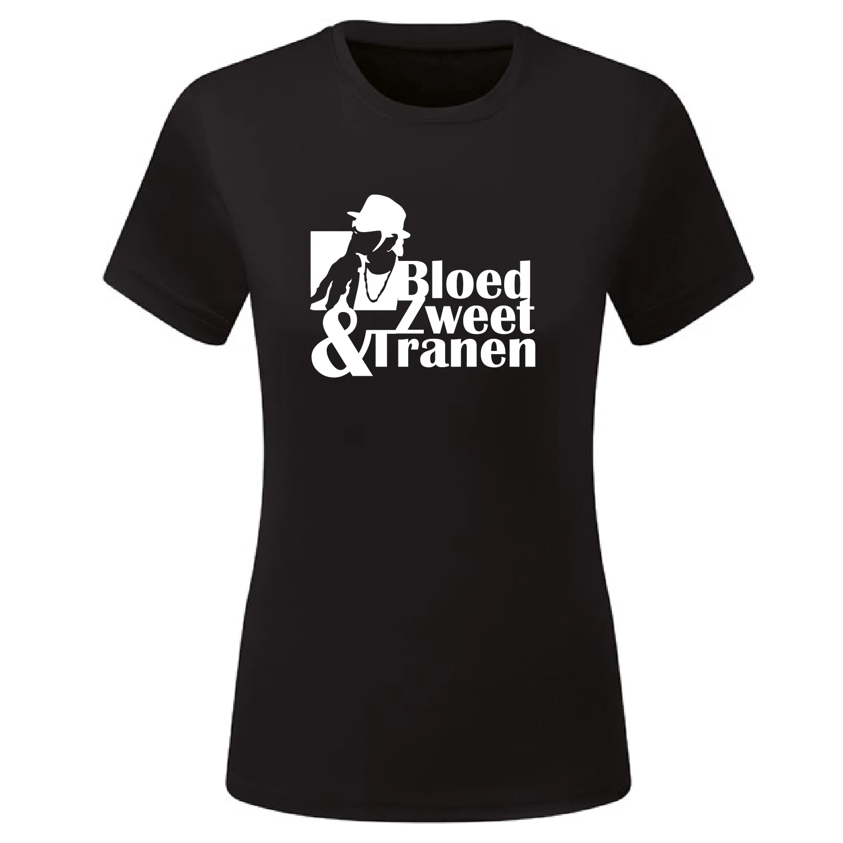Bloed Zweet & Tranen - Dames Shirt - Ek hazes shirt zwart bzt dames 7 - Bloed Zweet & Tranen - Dames Shirt (187)