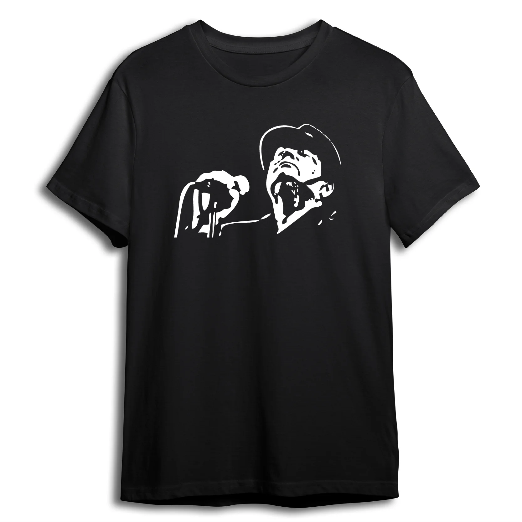 Hazes Mic. - T-Shirt - Ek hazes shirt zwart mic unisex 3 - Hazes Mic. - Shirt (149)