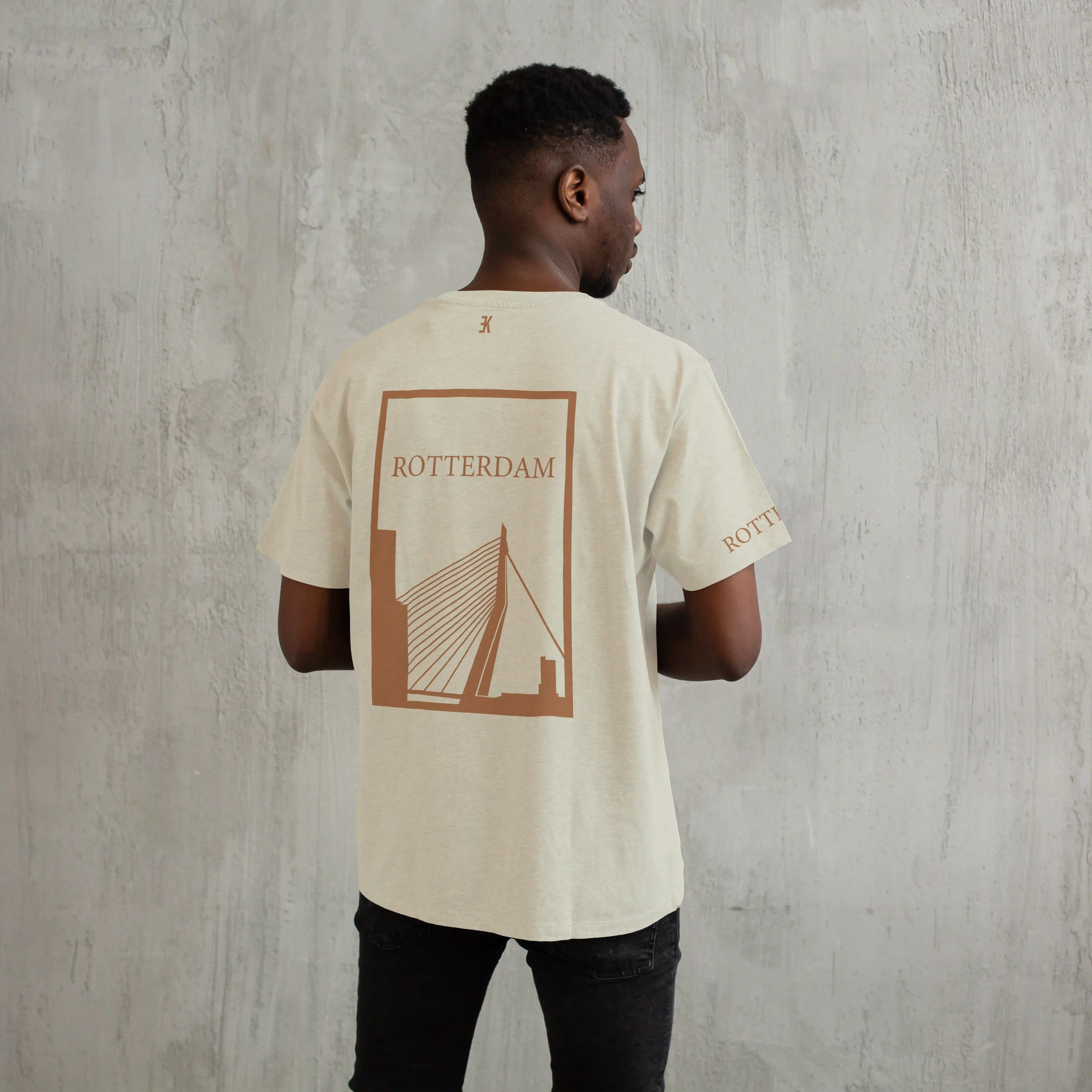 Rotterdam Shirt - Ek shirt beige model rotterdam vlak 1 - Rotterdam Shirt O21479