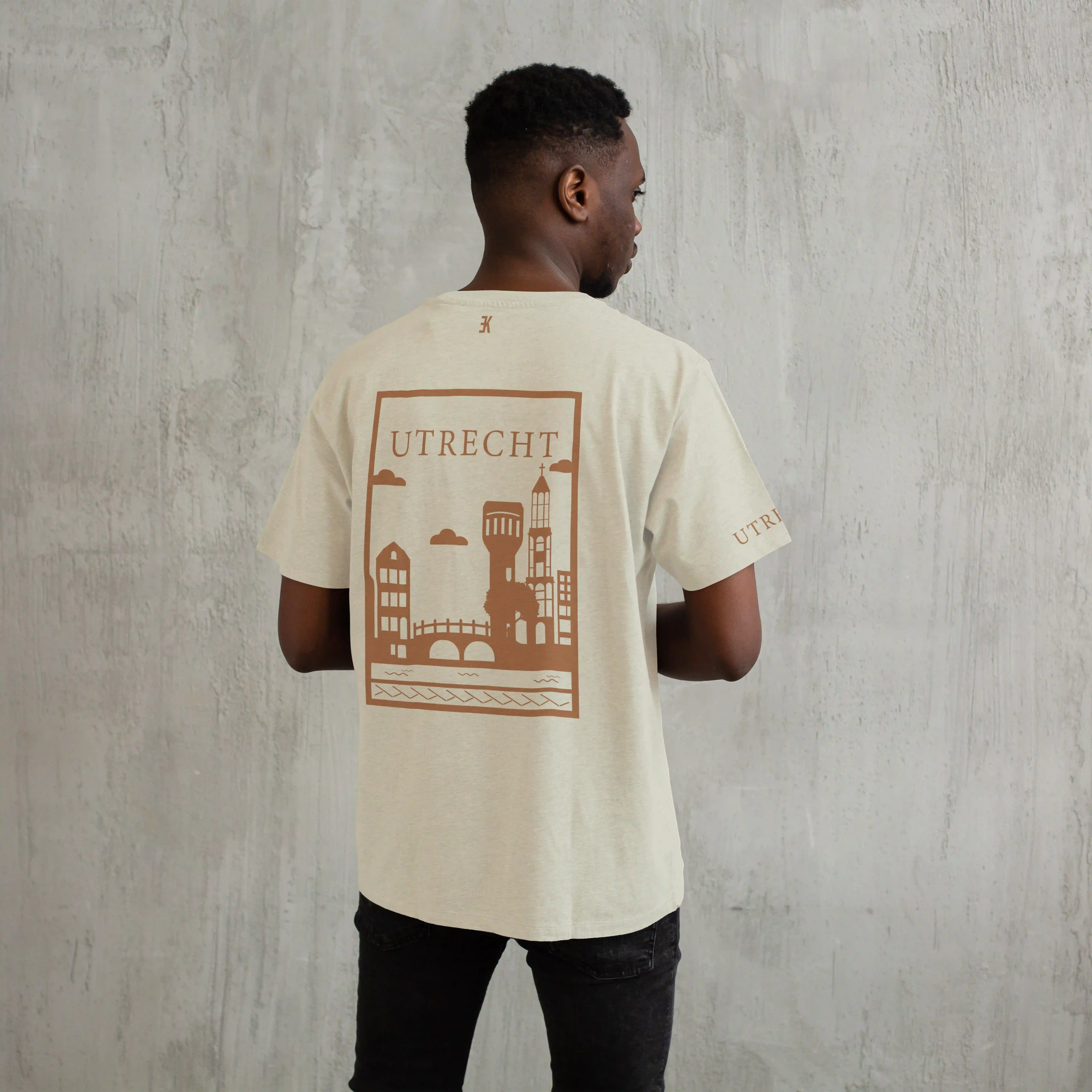 Utrecht Shirt - Ek utrecht shirt model beige vlak - Utrecht Shirt O18344