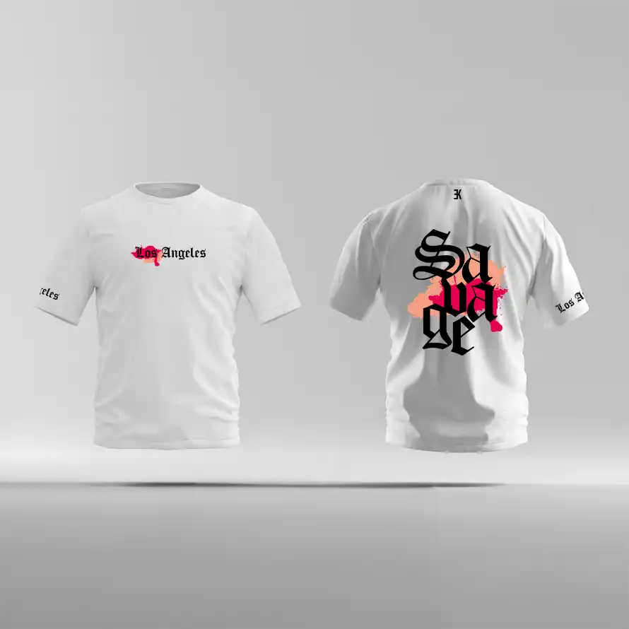 Los Angeles Shirt - Evenementenkleding la shirt wit - Los Angeles Shirt 