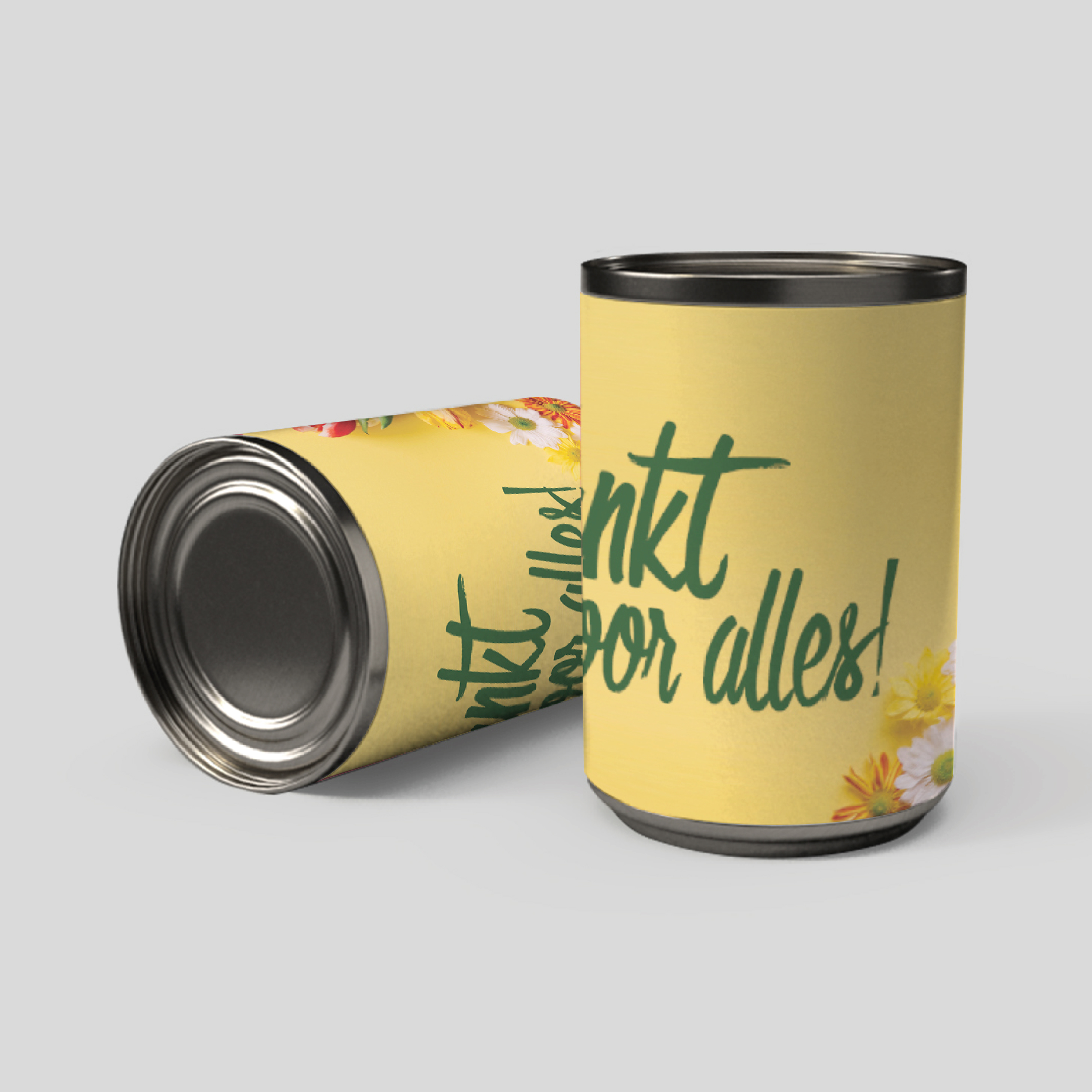 Bedankt Snoepblik - Food can bedankt 1 - Bedankt Snoepblik