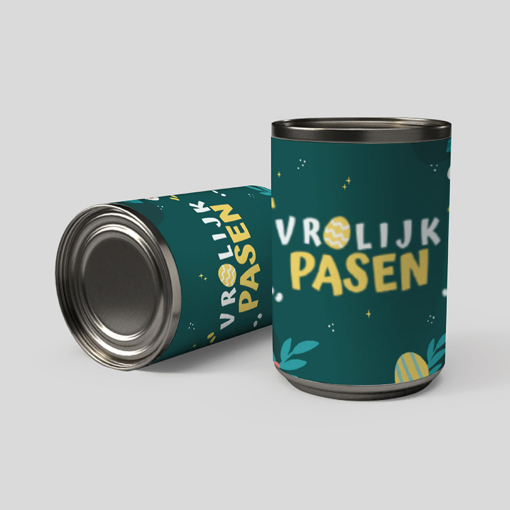 Pasen Snoepblik - Food can pasen 1 - Pasen Snoepblik 