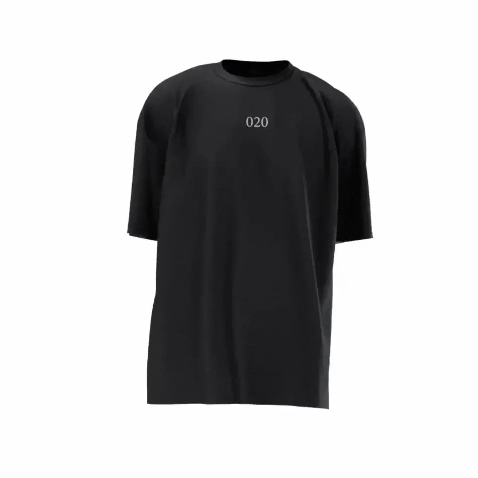 Skyline Amsterdam Shirt - Gif ams skyline wit zwart webp 2 - EK8184
