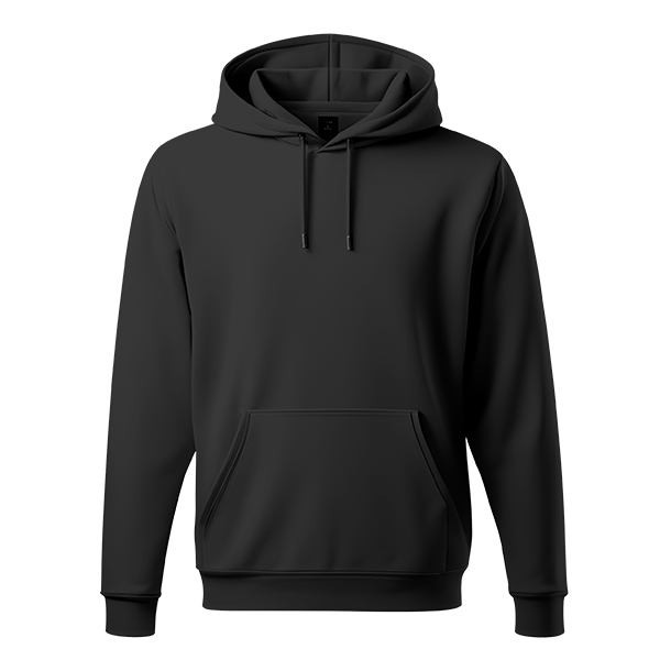 Hoodie met eigen tekst/opdruk - Hoodie zwart vk 1 - Met eigen tekst/opdruk -  Hoodie