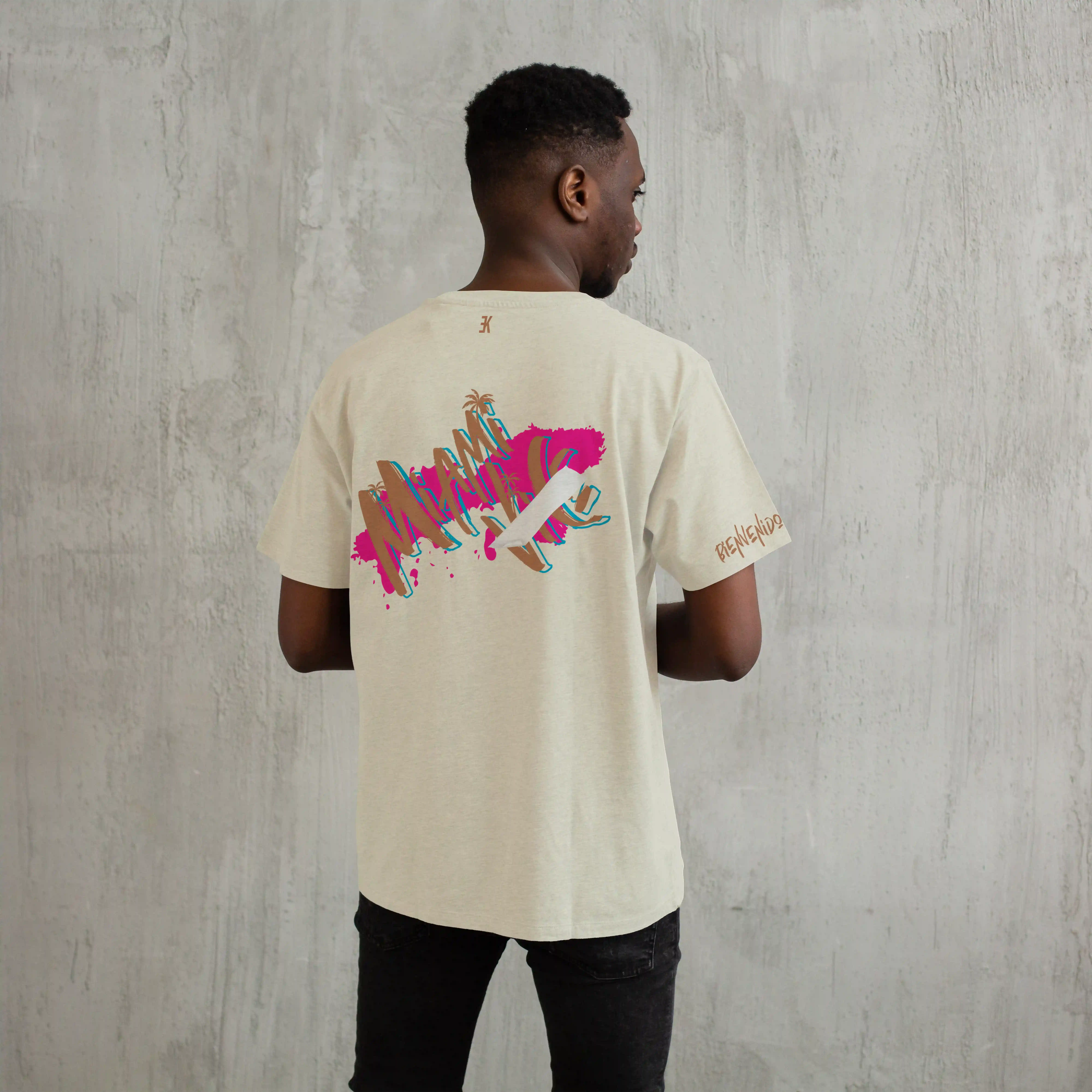 Miami Shirt - Miami shirt model beige 4 - Miami Shirt 3288