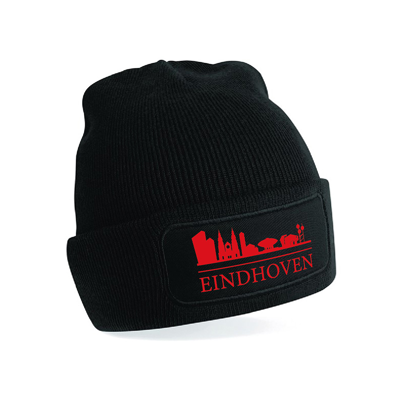 Eindhoven Muts - Muts eindhoven skyline rood 1 - EK29483