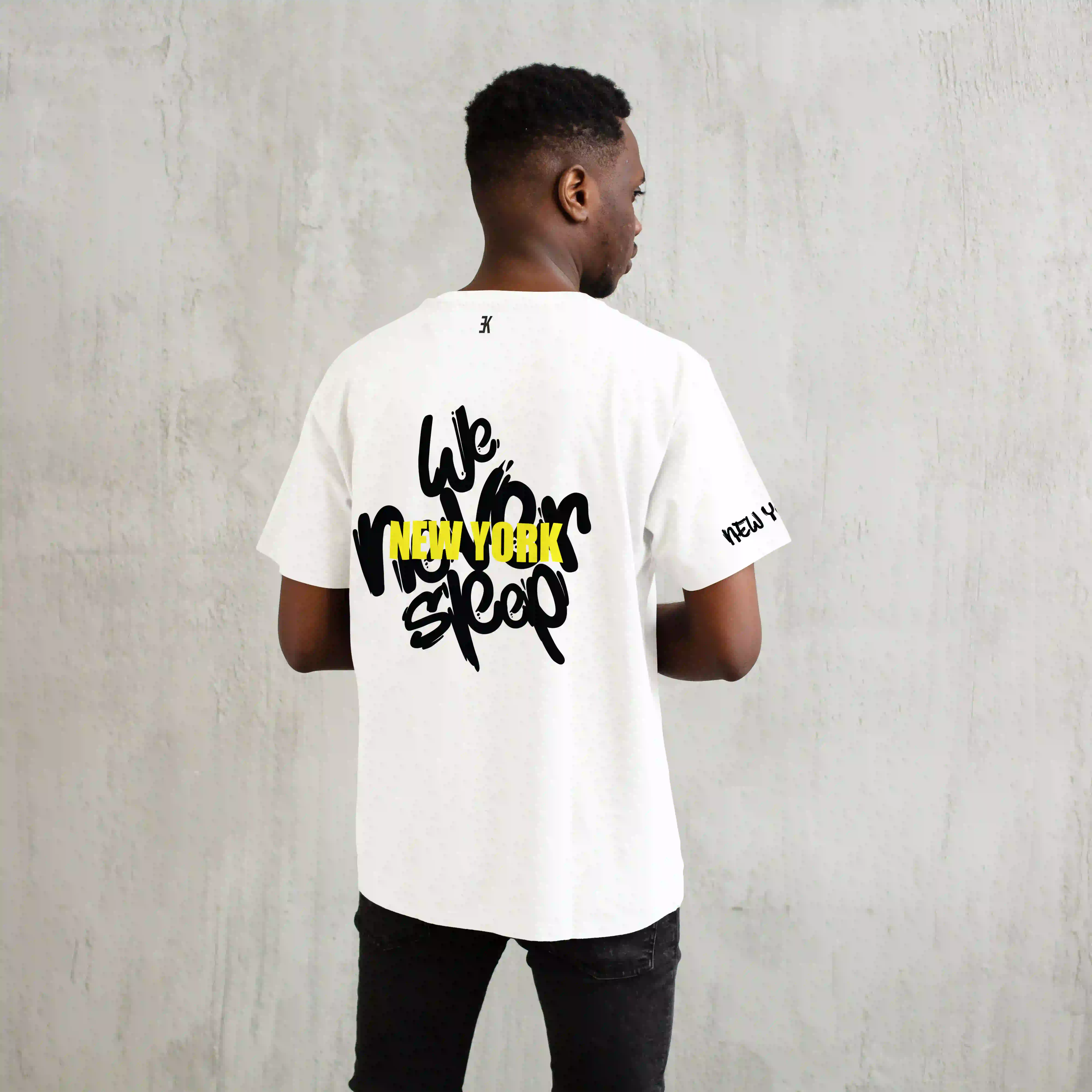 New York Shirt - Newyork t shirt model wit 2 - New York Shirt