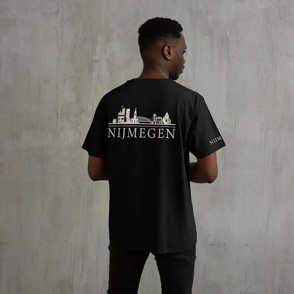 Skyline Nijmegen Shirt - Nijmegen shirt model skyline wit 9 - Skyline Nijmegen Shirt O22514