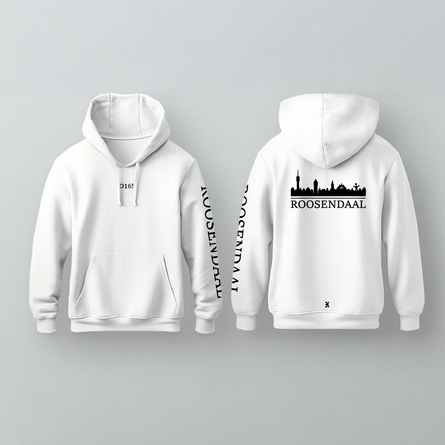 Skyline Roosendaal Hoodie - Rsd hoodie wit skyline - Skyline Roosendaal Hoodie 