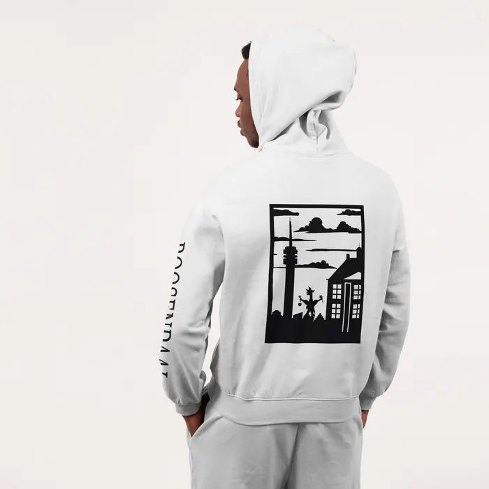 Roosendaal Hoodie Zwart - Rsd model hoodie wit vlak ezgifcom jpg to webp converter - Roosendaal Hoodie  