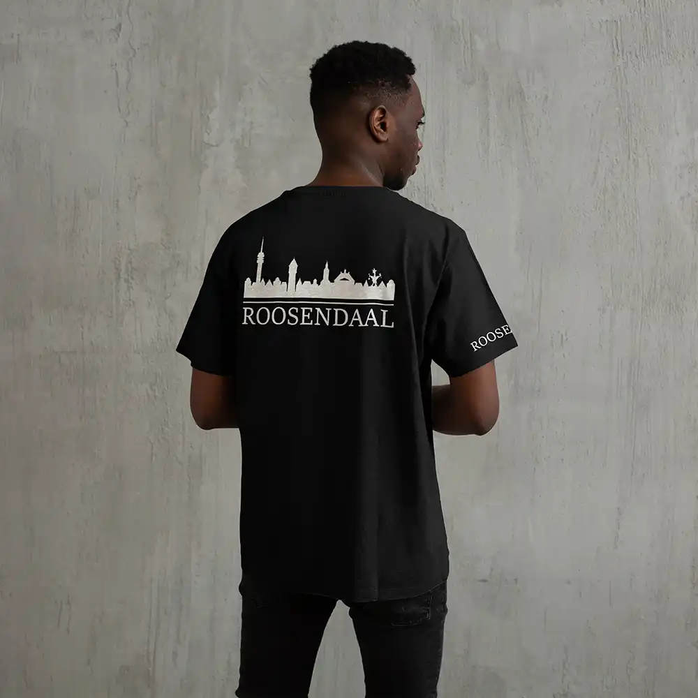 Skyline Roosendaal Shirt - Rsd shirt zwart skyline wit 4 - Skyline Roosendaal O14637