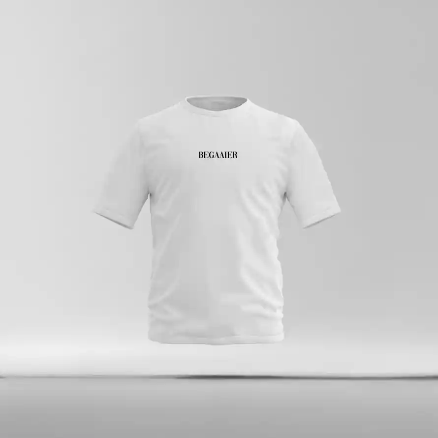 BEGAAIER - T shirt wit begaaier - BEGAAIER