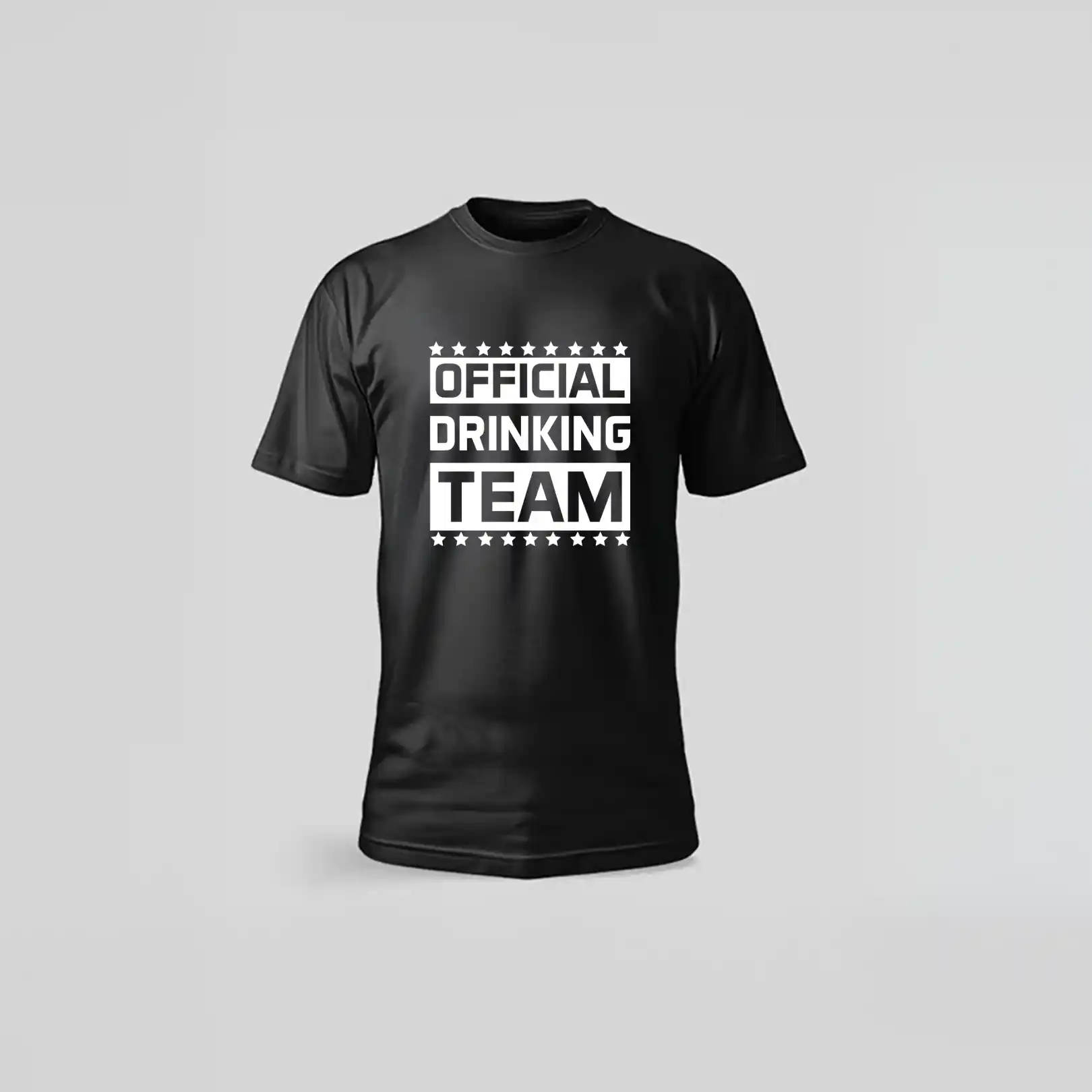 Official Drinking Team - T shirt zwart officialdrinkingteam 1 - Official Drinking Team