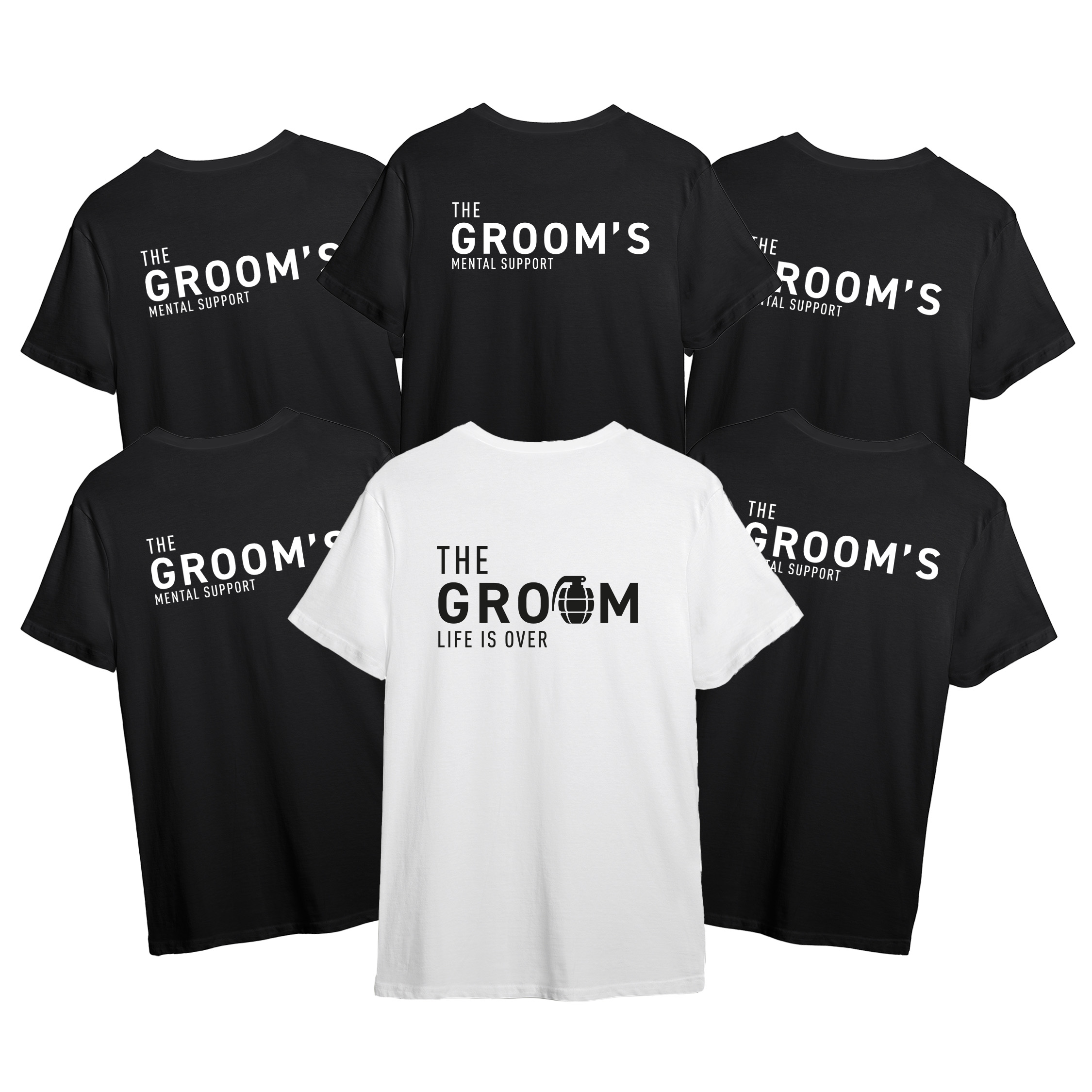 Vrijgezellenfeest shirt - Heren - Teamkleding vrijgezellenfeest heren 1 - Vrijgezellenfeest shirt - Heren