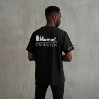 Skyline Eindhoven Shirt - Eindhoven shirt zwart skyline wit 2 - EK8220