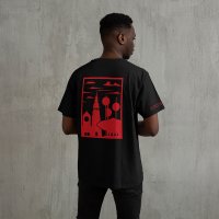 Eindhoven Shirt - Eindhoven shirt zwart vlak rood 4 - EK8213