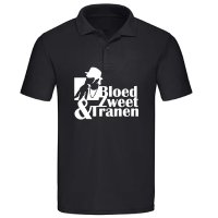 Bloed Zweet & Tranen - Polo - Ek hazes polo zwart bzt unisex 2 - Bloed Zweet Tranen - Polo