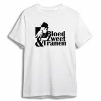 Bloed Zweet & Tranen - Shirt - Ek hazes shirt wit mic unisex evenementen concerten dames heren 5 - Bloed Zweet Tranen - Unisex