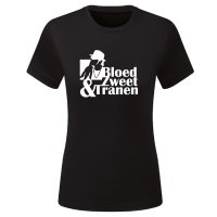 Bloed Zweet & Tranen - Dames Shirt - Ek hazes shirt zwart bzt dames 2 - Bloed Zweet & Tranen - Dames Shirt