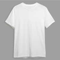 Shirt met eigen tekst/opdruk - Ek shirt wit blanco 4 - Met eigen tekst/opdruk -  Shirt