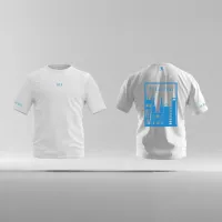 Tilburg Shirt - Ek tilburg shirt wit vlak blauw 3 - Tilburg Shirt O18715