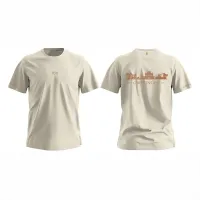 Groningen Skyline T-shirt - Evenementenkleding groningen shirt beige skyline 3 - Groningen Skyline T-shirt O17454
