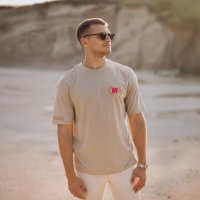 New York Shirt - Evenementenkleding newyork t shirt beige - New York Shirt 2 