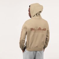 Groningen Skyline Hoodie - Groningen hoodie model beige skyline 2 - Groningen Skyline Hoodie O16875