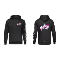 Miami Hoodie - Miami hoodie hooded sweaters zwart - Miami Hoodie