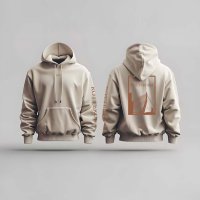 Rotterdam Hoodie - Rotterdam hoodie beige vlak - Rotterdam Hoodie