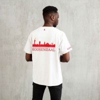 Skyline Roosendaal Shirt - Shirt wit model roosendaal rood skyline 3 - Skyline Roosendaal O15033