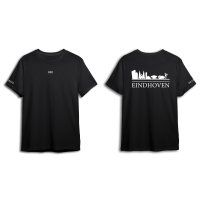 Skyline Eindhoven Shirt - Shirt zwart eindhoven opdruk wit skyline 4 - EK8220
