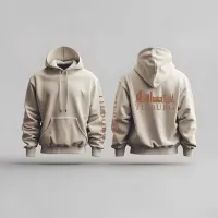 Skyline Tilburg Hoodie - Tilburg hoodie beige skyline 1 - Skyline Tilburg Hoodie (18787)