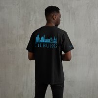 Skyline Tilburg Shirt - Tilburg shirt model zwart skyline blauw 4 - Skyline Tilburg Shirt O98564