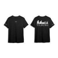 Skyline Tilburg Shirt - Tilburg shirt zwart skyline wit 2 - Skyline Tilburg Shirt O18243