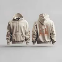 Utrecht Hoodie - Utrecht hoodie beige vlak 5 - Utrecht Hoodie  (21335)