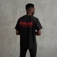 Skyline Utrecht Shirt - Utrecht shirt model skyline rood - Skyline Utrecht Shirt O19886