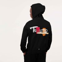 TRUSTED - Hoodie - Zwarte hoodie trusted 2 - TRUSTED - Hoodie