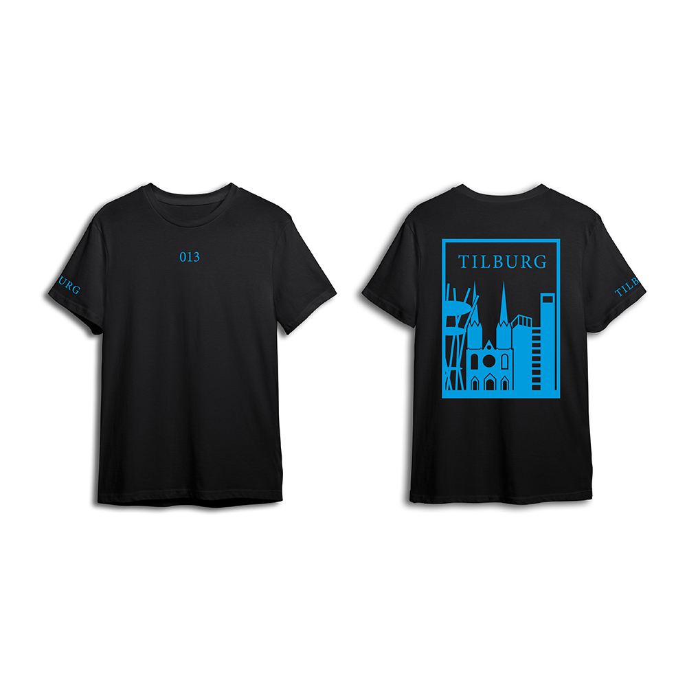 Tilburg Shirt - Tilburg shirt zwart vlak blauw - Tilburg Shirt O11655