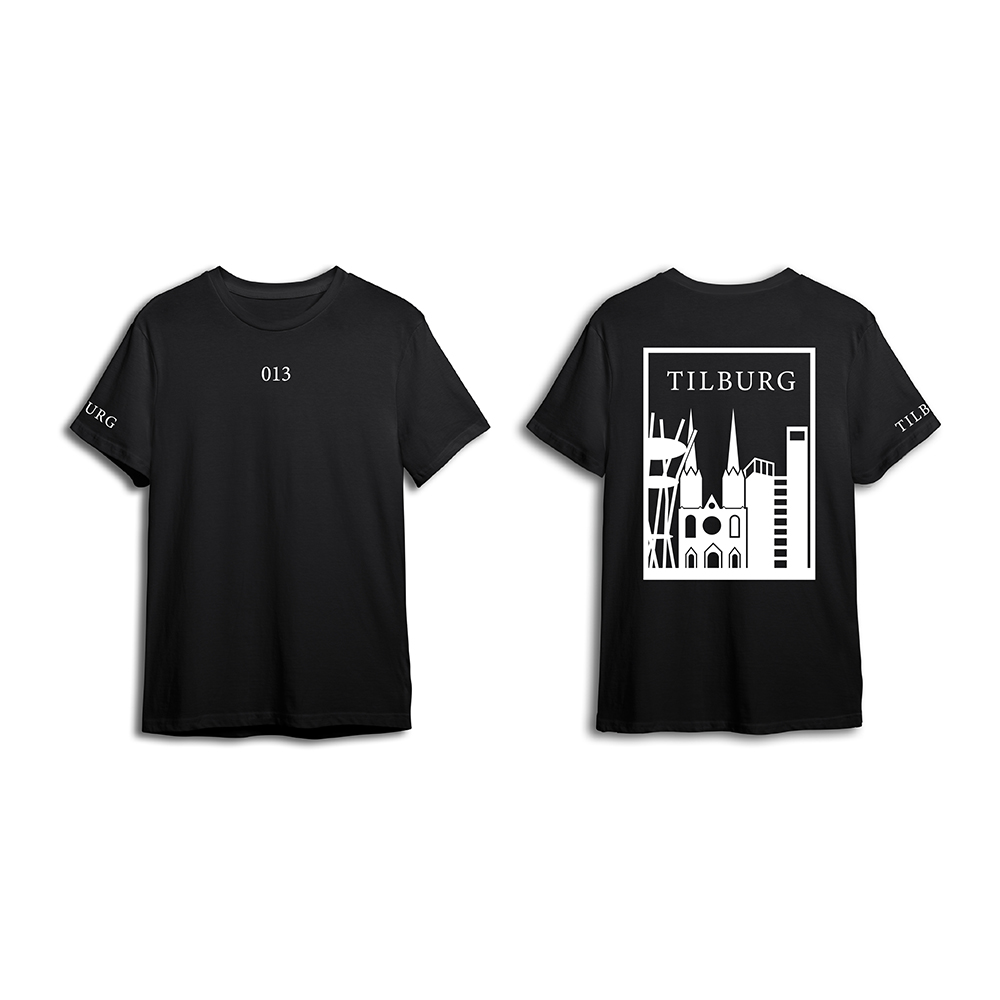 Tilburg Shirt - Tilburg shirt zwart vlak wit 3 - Tilburg Shirt O18715