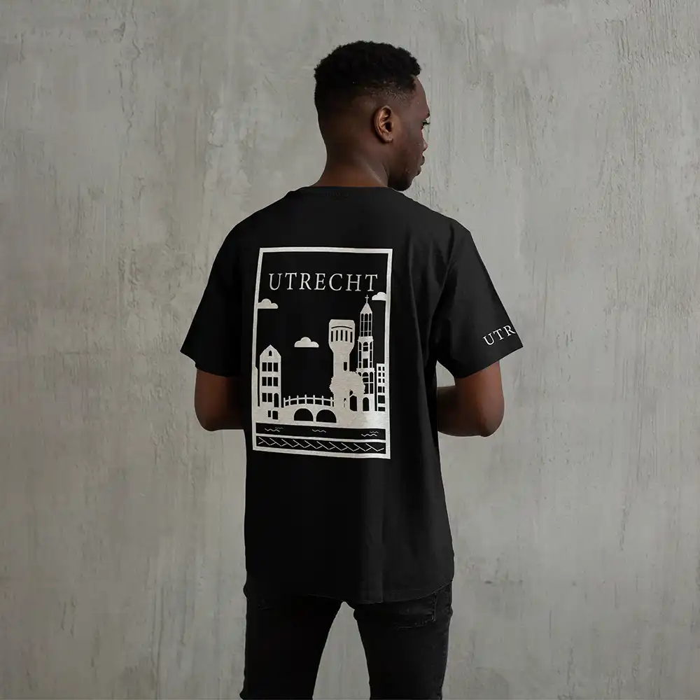 Utrecht Shirt - Utrecht shirt model vlak wit 1 - Utrecht Shirt O20791