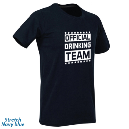 Official drinking team stretch navy